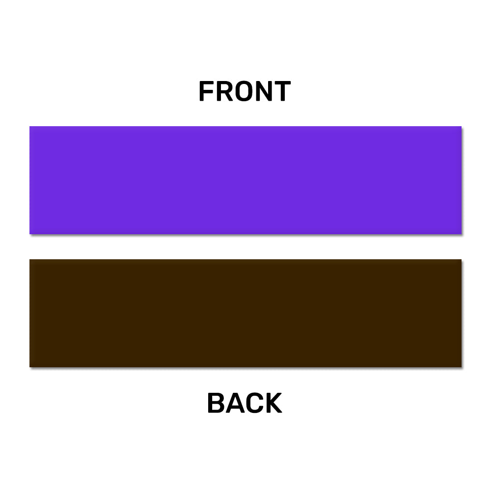 Magnetic Labels - 200 mm x 50 mm x 0.8 mm | Purple