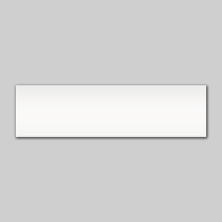 Rewritable White Magnetic Label - 210mm x 57mm x 1mm