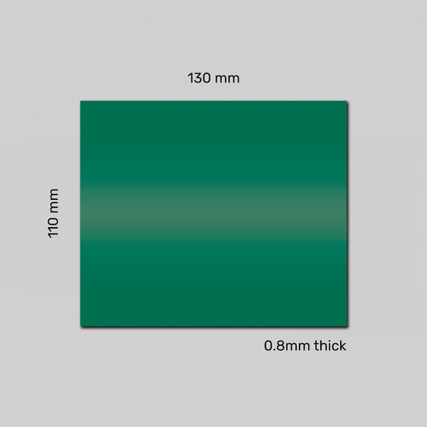 Green Magnetic Label – 130mm x 110mm x 0.8mm
