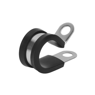 Hose Clamp P-Clip (Non Magnetic) | Rubber Lined | ID22mm dia. (55/64")