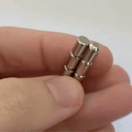 AMF Magnetics Neodymium Cylinder Magnet - 4mm x 6.5mm N35 30° Tapered South End
