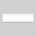 Magnetic Labels - 300mm x 80mm - 0.8mm | White