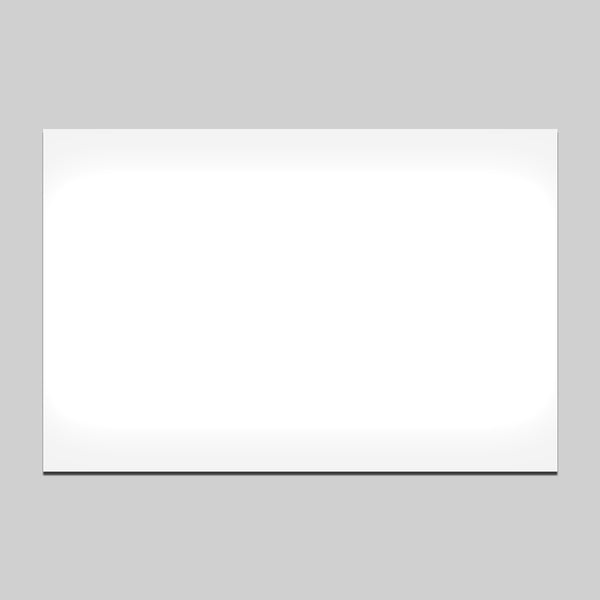 Magnetic Labels - 150 mm x 100 mm x 0.8 mm | White