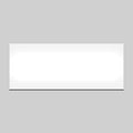 Magnetic Labels - 250mm x 100mm x 0.8mm | White