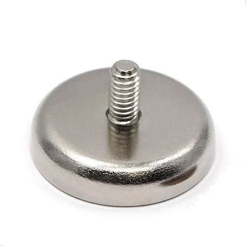 Neodymium Pot Magnet - 32 mm | Male Thread