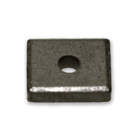 Ferrite Block Magnet - 16mm x 13mm x 4mm (4mm Hole)