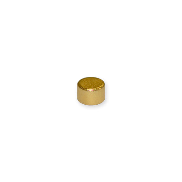 Neodymium Disc - 3mm x 2mm Gold