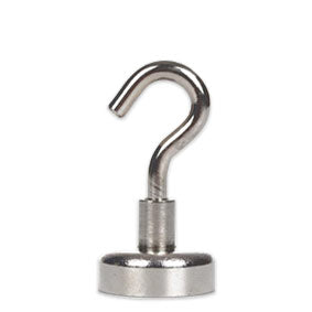 Rare Earth Neodymium Pot - Threaded Hook 42mm x 16mm